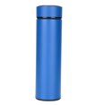 thumbnail image 1 of Metal Water Bottle, Food Grade Material Glossy Cup Mouth Removable Filter Water Bottles Insulated  For Hiking For Biking No Temperature Display Blue, 1 of 8