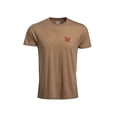 thumbnail image 2 of Vortex Optics Men's Alpine Continental Short Sleeve Crew Neck T Shirt Coyote Heather XL, 2 of 2