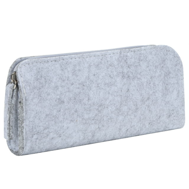 LAFGUR Pen Case,Pen Case Felt Storage Pencil Bag Thickened Flat Paint Brush Dust‑Proof Storage Tools