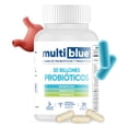thumbnail image 1 of Probióticos y Prebióticos - 30 Cápsulas Sin Gluten MultiBlue NA, 1 of 7
