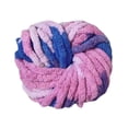 thumbnail image 3 of Hilo de crochet grueso para tejer, cuerda suave y creativa, voluminosa, para tejer a mano, grueso, para mantas, suministros de bricolaje para bolsos, Estilo G, 3 of 8