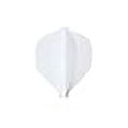 thumbnail image 3 of NineDartOut.us Cosmo Darts Fit Flight (AIR) Lot de 3 Standard Dart Flight (Blanc), 3 of 3