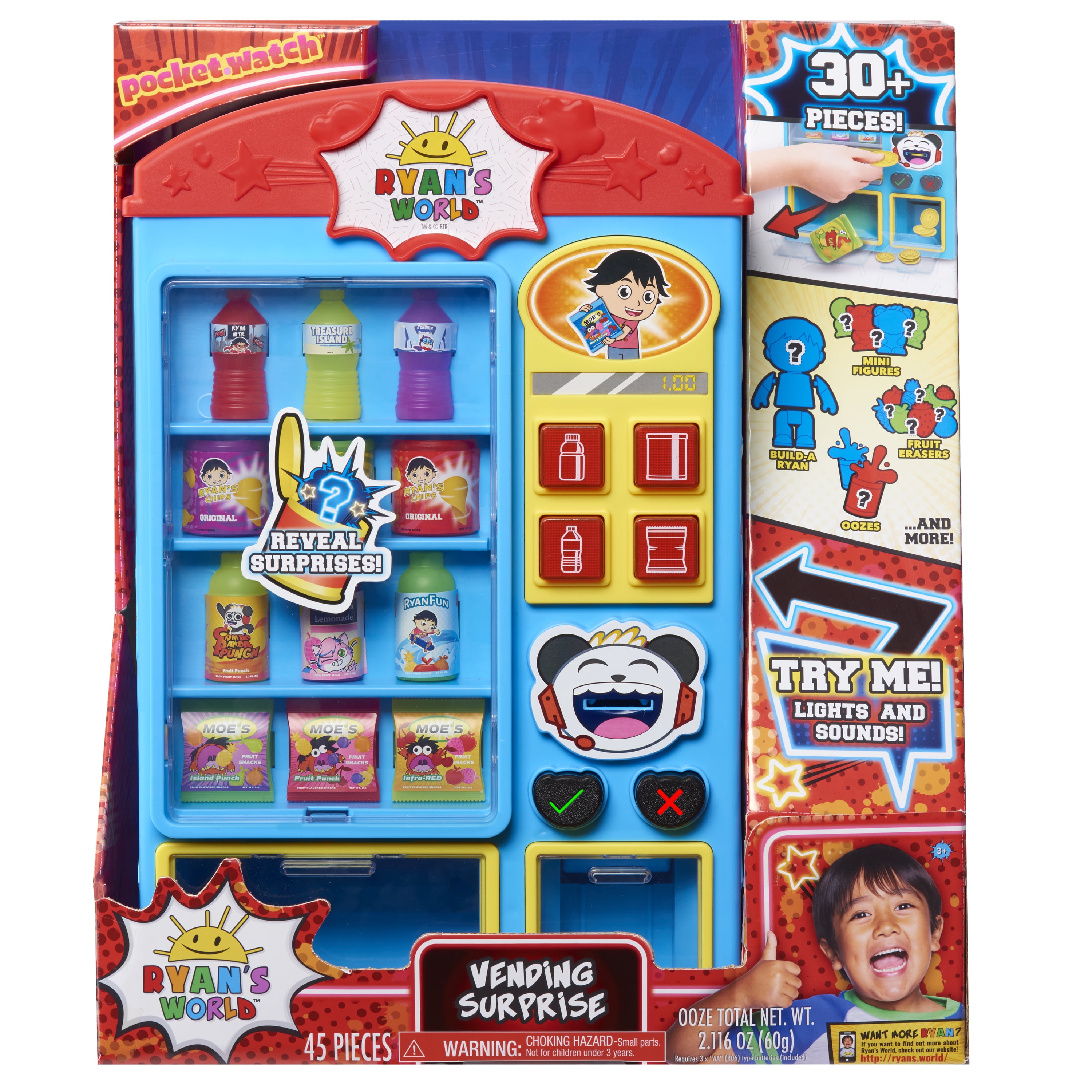 ryan's world vending surprise