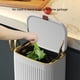 thumbnail image 3 of Bote de basura Injueey de cocina colgante 8L acero inoxidable, 3 of 6