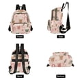 thumbnail image 4 of FORMRS Mini Backpack Purse for Women Travel Daypack Casual Shoulder Bag, Hand Drawn Cups, 4 of 7