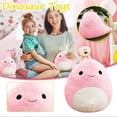thumbnail image 4 of Peluche De Dinosaurio, Animales De Peluche, Almohada De Juguete, Muñeca, Cojín Trasero Lumbar Suave, Gran Regalo Para Niños Monstrate FN008360-02, 4 of 6