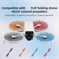 thumbnail image 4 of 8 Pcs Hélices de Drones à Faible Bruit pour Modèles Flip Améliorant l'Efficacité de Vol et Installations Faciles Inclus Outils Rouge, 4 of 5