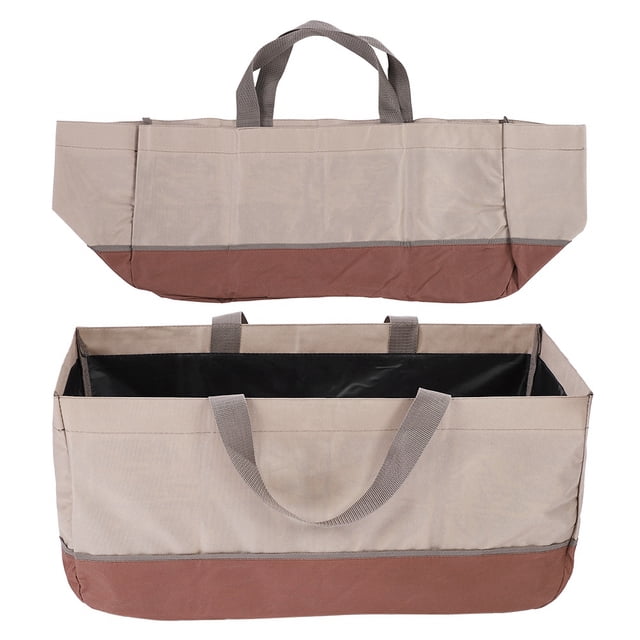 Logs Bag, Portable 600D Oxford Cloth Foldable Firewood Log Carrier for Outdoor