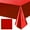 Red, variant on 4 pcs Red Foil Tablecloth 54*72 Inch Plastic Christmas Carnival Birthday Party Table Cloths Disposable Waterproof Table Cover for Graduation Anniversary Wedding Baby Shower Bridal Party Supplies