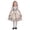 White, variant on Toddler Little Girls Summer Clothes Set Party Dress Oktoberfest Performance Kids Playwear Floral Lace Sleeveless With Headband Back to School Clothes Size 4-5T