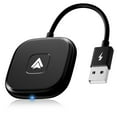 thumbnail image 1 of Adaptador inalámbrico Android Auto para automóviles Android con cable, 1 of 8