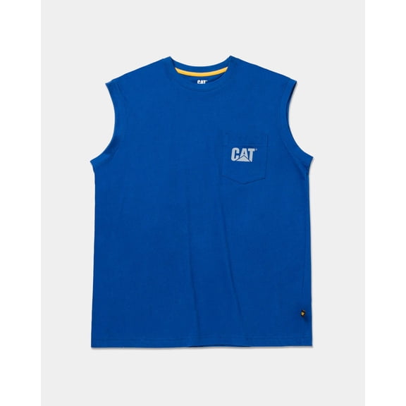 Men's Trademark Sleeveless Pocket Tee | CAT® WORKWEAR