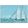 thumbnail image 3 of Marmont Hill Mh-Julcrt-1501-Wff-36 24" X 36" "Sailing Boat" Framed Giclee Painting On, 3 of 6