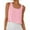 Pink, variant on Women's Tank Tops Spaghetti Straps Tank Top for Women Sleeveless Crew Neck Body Shaping Summer Top Lightweight Breathable Summer Vacation Beach Outfit Casual Office Wear