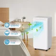 thumbnail image 2 of Emorefun 8000Btus Portable Air Conditioner Rapid Cooling With Cool/Dehumidifier/Fan/Kits, 2 of 6