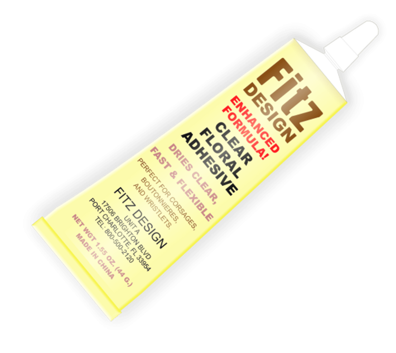 Clear Floral Adhesive 1.55 oz (44 g)