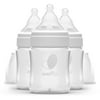 Evenflo Balance + Wide Neck BPA-Free Plastic Baby Bottles, 5oz, Clear, 3ct