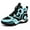Blue, variant on Hicooer JOINFUN Boys High Top Sneakers Basketball Shoes Breathable Lightweight Running Shoes for Kids Fashion School Shoes Little/Big Kids
