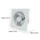 thumbnail image 3 of Ventilador de escape solar de 12 V, ventiladores de ventilación duraderos montados en la pared para baño, cocina, inodoro, 3 of 7