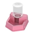 thumbnail image 2 of Comedero para reptiles, resistente, para mascotas, adorno, fácil limpiar, regalo, dispensador agua portátil para serpientes, geckos y tortugas. Rosa, 2 of 8