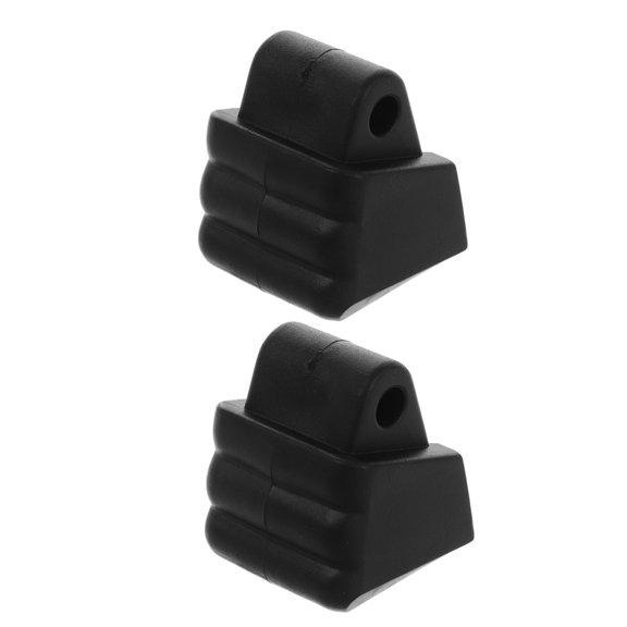 HAMPPLIES Replacement Brake Pad 2Pcs Black Pvc for Skating Enthusiasts Daily Use