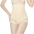 thumbnail image 2 of Itsame Lingerie Underpants for Womens Panties Lift Buttocks Breathable Mesh Gauze High Waist Breathable Underwear Khaki Size XL, 2 of 7