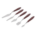 thumbnail image 3 of Wax Spatulas, Smooth Reusable 5 Pcs Practical Cake Cream Spatula Multifunction High Strength  for Decorating for Baking, 3 of 7
