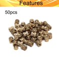 thumbnail image 4 of Wekity M3x6mm Female Thread Knurled Nuts Hx5mm OD Brass Threaded Insert Embedment Nuts Hydraulic Welded Joint Injection Molding Assortment Kit for 3D Printing Injection Molding 50PCS-0621, 4 of 5