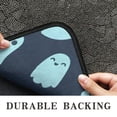 thumbnail image 6 of Halloween Ghost Pattern Door Rugs,Washable Non Slip Door Mats Indoor,Decorative Door Mats,Entry Mat Indoor for Entrance,Bedroom,Kitchen,Bathroom,30"x17", 6 of 6