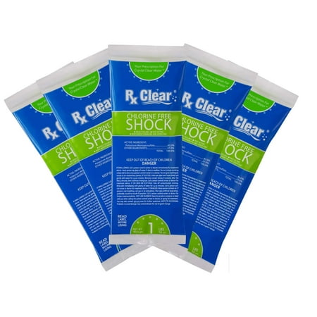 Rx Clear Chlorine Free Swimming Pool Shock - 5 lbs