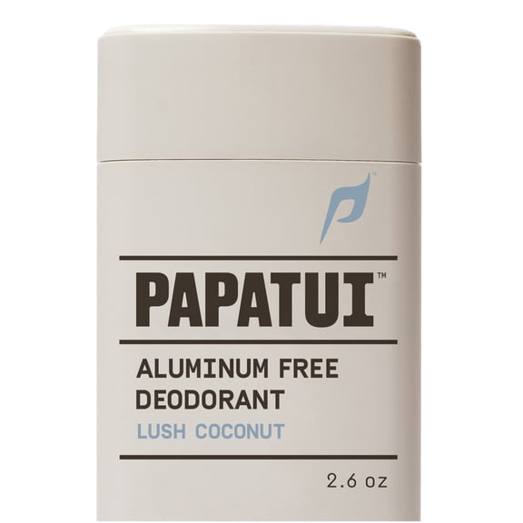 Papatui Triple Action Complex Men's Aluminum Free Deodorant, Lush Coconut, 2.6 oz