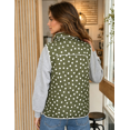 thumbnail image 4 of Women’s Sleeveless Quilted Vest Casual Lightweight Outerwear Gilet with Pockets, 4 of 5