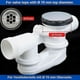 thumbnail image 4 of Bath Stopper, 70 Mm, With Double Seal, Height Adjustable, Universal Bath Stopper, Sink Valve, Hardened Brass With Chrome Finish, 4 of 5