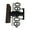 BAW, variant on NEXAVKPR Home Wooden 24 Hour Clock Auto Flip System Stainless Steel Frame Quiet Operation