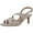 Beige, variant on Womens Tami Open Toe Casual Slingback Sandals