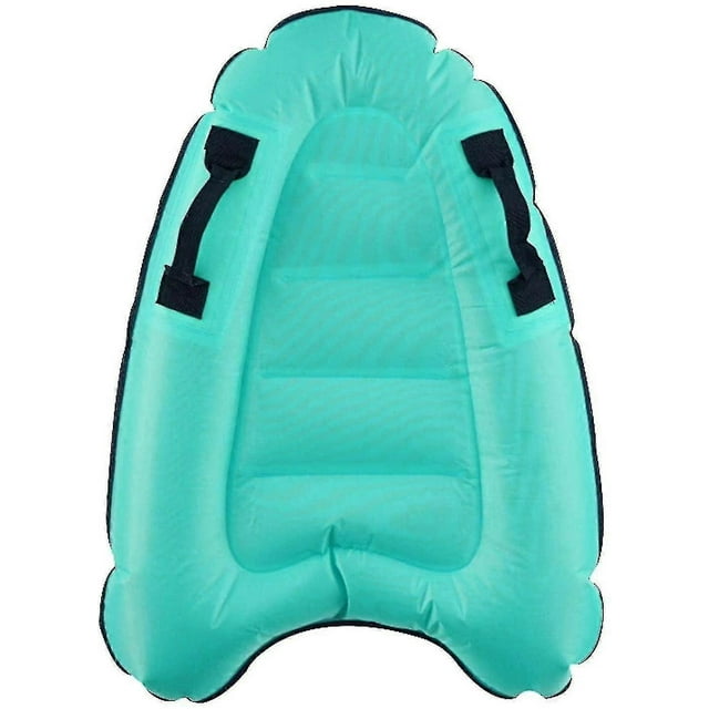 Inflatable Surfing Body Board With Handles, Swimming Floating Surfboard Aid Mat,mini Pool Float Beach Surfboard Hk_Perfect Gift
