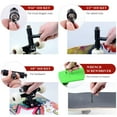thumbnail image 4 of Generic 5-Inch Hollow Core Skateboard Truck Kit with White PU Wheels, Red Bearings, and T-Tool for Custom Builds, 4 of 6