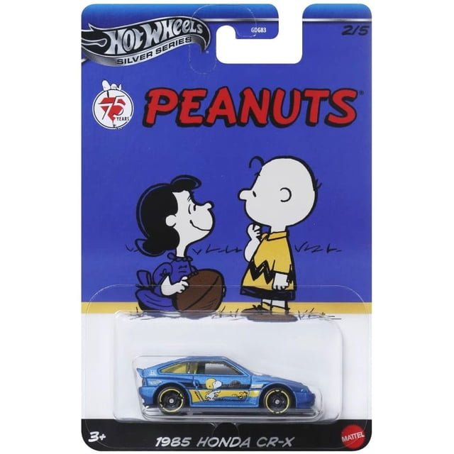 Auto fundido Hot Wheels Entertainment Peanuts 1985 Honda CR-X
