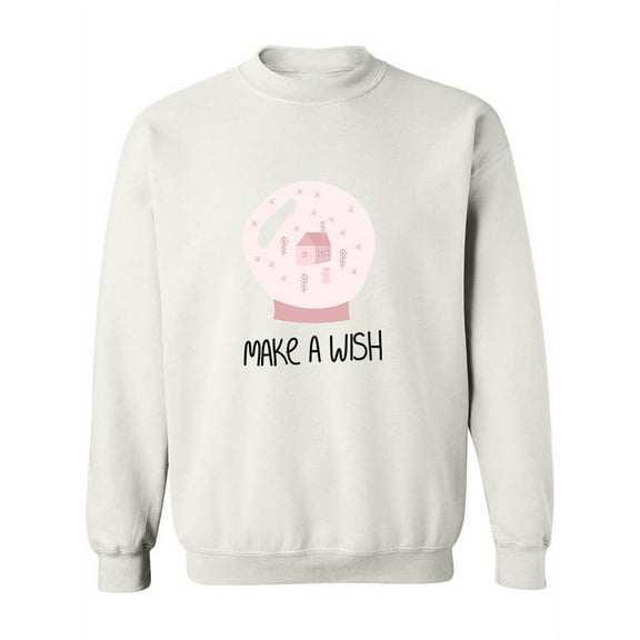 Snow Globe Design Sweatshirt Women -Image by Shutterstock, Female 4X-Large