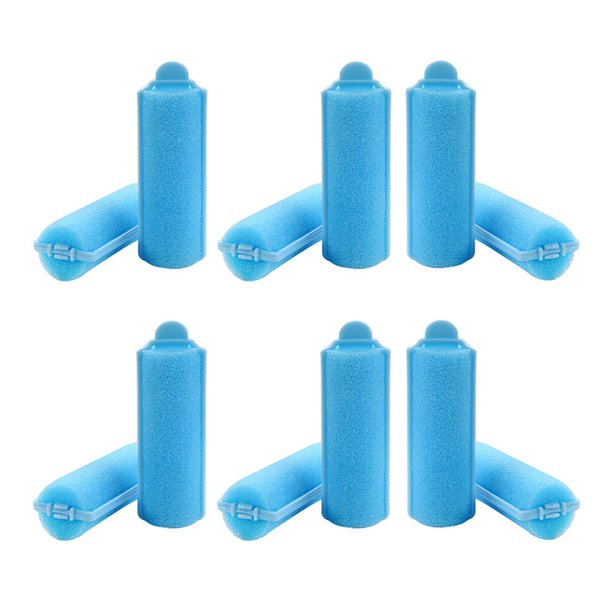 Minnieouse 10/12 Uds. Herramienta de peluquería rizador esponja DIY rodillos de espuma para estilizar el cabello herramientas profesionales Type3 NO3