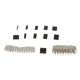 thumbnail image 5 of 620 Piezas de 40 Pines 2,54mm Tono Cabezales de Fila de Conectores Dupont de 260V de Metal Accesorios para Automóvil Sunnimix 2.54mm cabezal, 5 of 8
