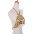 thumbnail image 4 of Cadena de Cuerpo cinturo Bikini Hecho de Lentejuelas Accesorios Playa Verano Oro jinwen Cadena del cuerpo, 4 of 8