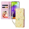 thumbnail image 2 of Dteck Case for Samsung Galaxy A52 5G,Wallet Case Pattern Premium PU Leather Card/Cash Slots Stand Magnetic Closure Flip Cover with Strap for Galaxy A52 4G/5G,Daisy, 2 of 7