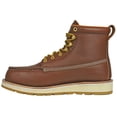 thumbnail image 2 of Die Hard Men's Rust Leather Toro Composite Toe WAterproof Moc Toe Boot 10 D, 2 of 7