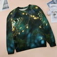 thumbnail image 6 of Landscape Butterfly Womens Oversized Sweatshirts Hoodies Crewneck Casual Tops Comfy FallWinter Clothes 2024, 6 of 7