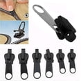 thumbnail image 1 of 6-pack Fixed Zipper Pullers - Zipper Slider Repair, Instant Zipper Set - Detachable Rescue Replacement Bag, 1 of 5
