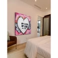thumbnail image 4 of Marmont Hill "My Love" by Tori Campisi Painting Print on Canvas, 4 of 5
