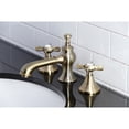 thumbnail image 2 of Kingston Brass KC7063BEX Essex 8 in. Widespread Bathroom Faucet, Antique Brass, 2 of 5