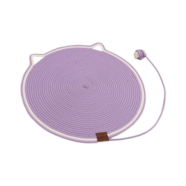 Alfombrilla Rascadora para Gatos, Tabla Rascadora para Gatos, Artículos para Mascotas, Protector de Sofá, Tabla Rascadora para Gatos Domésticos, Alfom púrpura