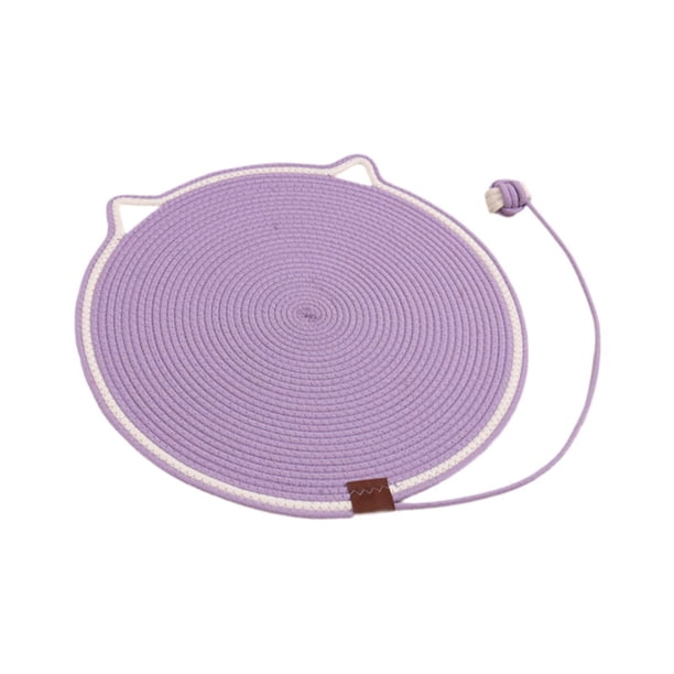 Alfombrilla para rascar para gatos, tabla para rascar para gatos, muebles, protector de sofá, rascador para gatos púrpura